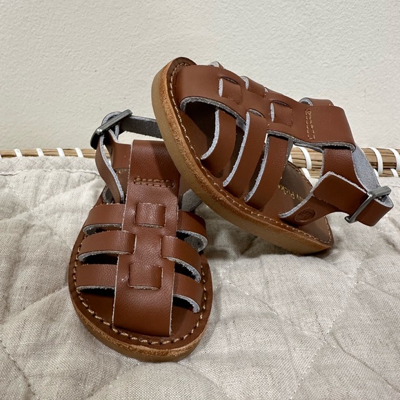 Freshly Picked Cognac Bixby Sandal size 3 - Picture 5 of 5